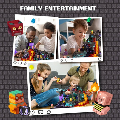 PixelCubyc Magnetic Building Blocks