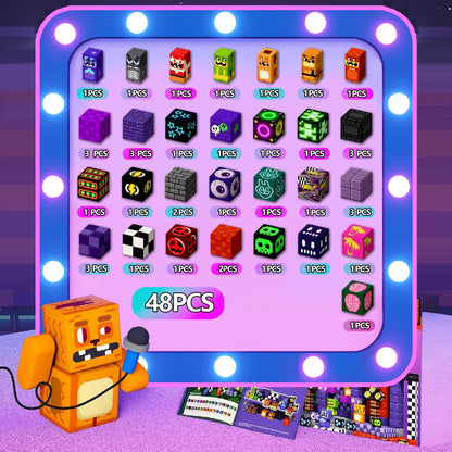 PixelCubyc Magnetic Building Blocks