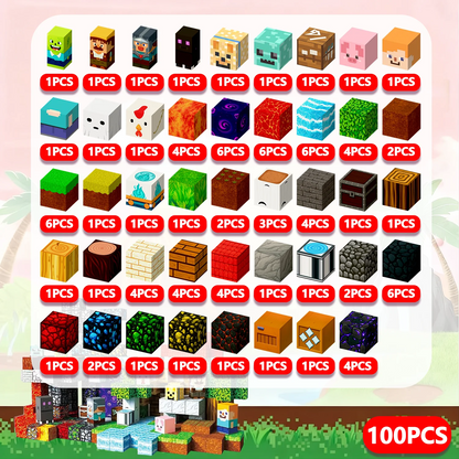 PixelCubyc Magnetic Building Blocks